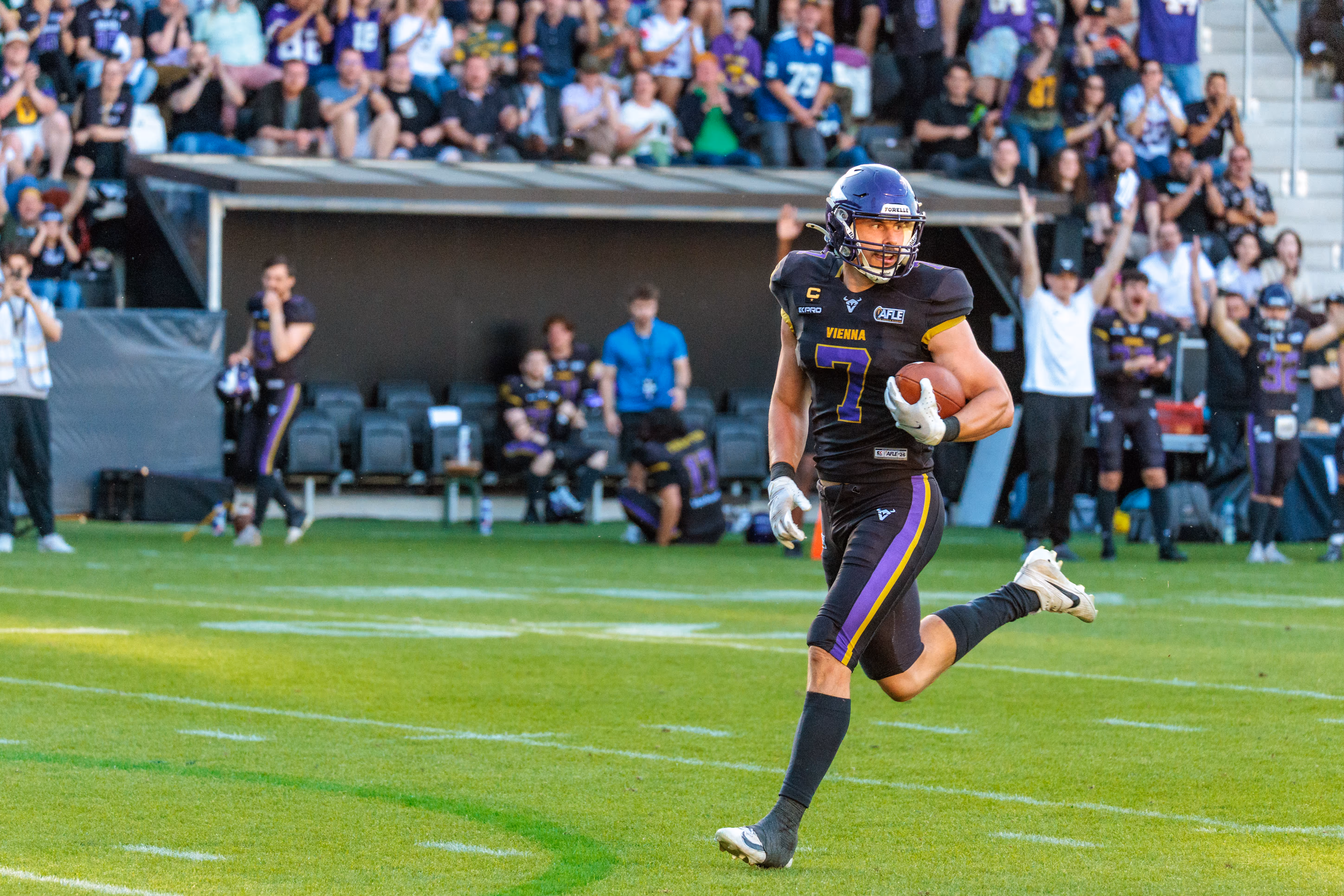 Gipfeltreffen wird zur klaren Angelegenheit: Vienna Vikings bestrafen fehlerhafte Alpine Rams